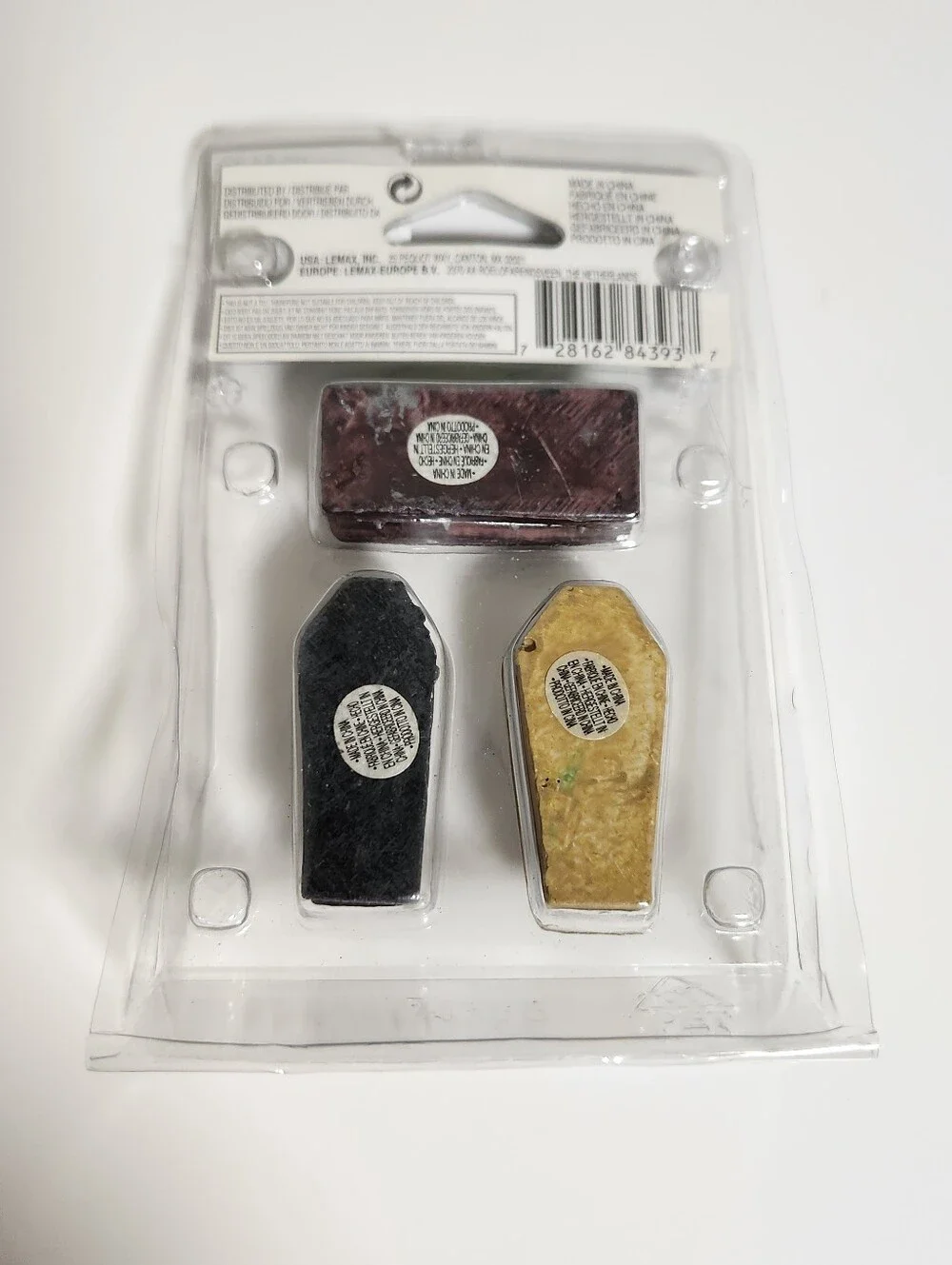 3 Pack Mini Coffins Halloween Decoration Or Crafting